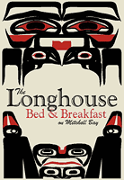 San Juan Island Accommodations, The Longhouse Bed & Breakfast, waterfront lodging